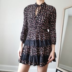 Forever 21 Keyhole tie dress